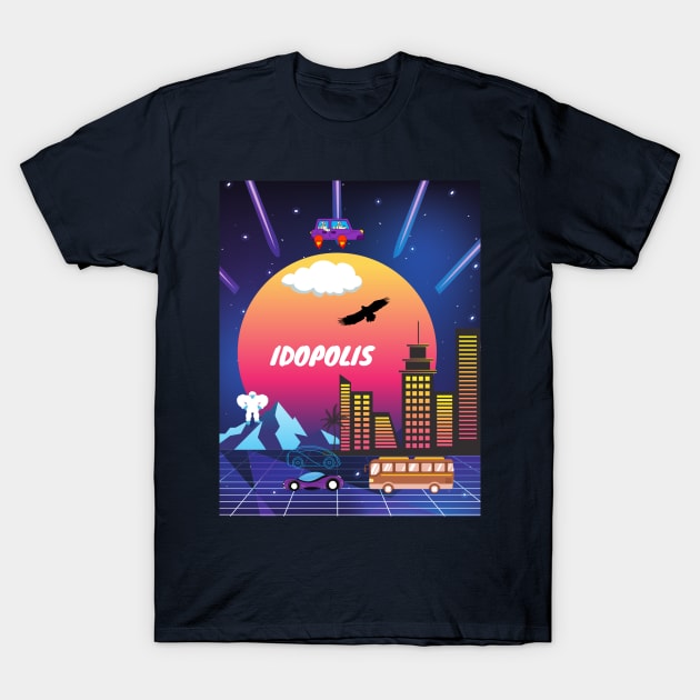 Fantasy city T-Shirt by Creastore